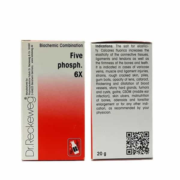 Dr. Reckeweg Five Phosphoricum Tablet 6X (Pack Of 2)