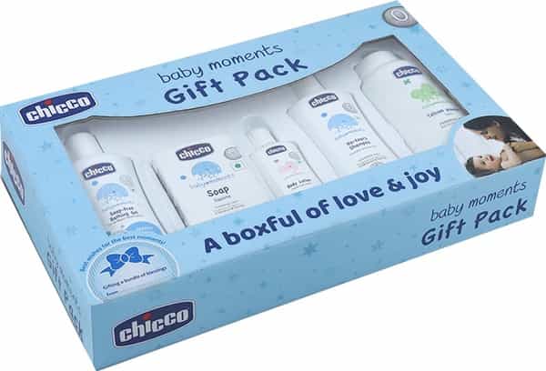 Chicco Baby First Cuddle Gift Set Blue