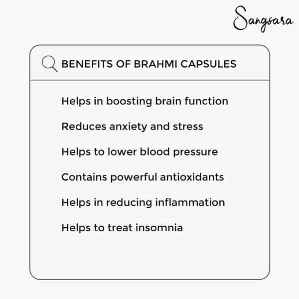 Sangsara Brahmi (1X60) Capsules