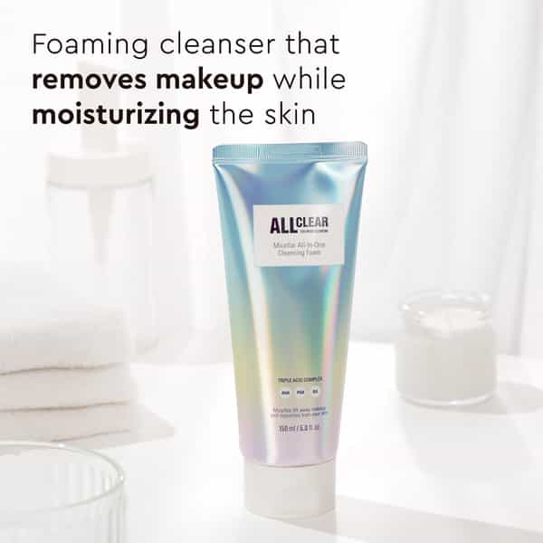 The Face Shop All Clear Micellar All-In-One Cleansing Foam