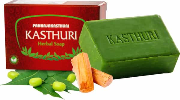 Pankajakasthuri Kasthuri Herbal Soap 75 Gm