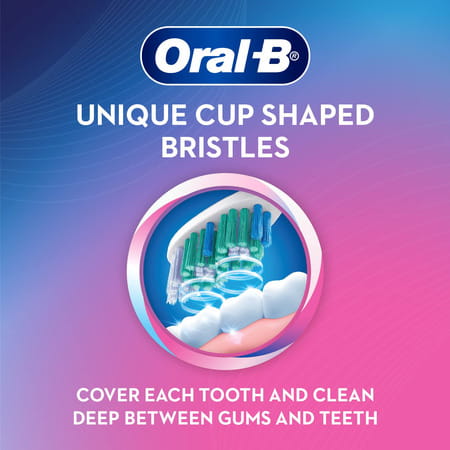 Oral B Sensitive & Gums Extra Soft Pro Clean Toothbrush For Adults | Pack Of 4