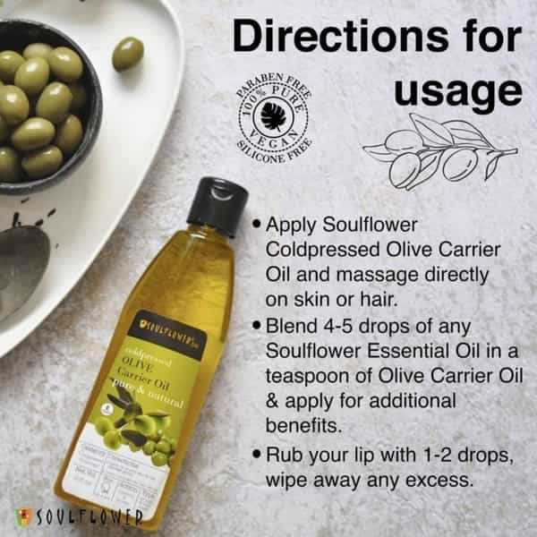 Soulflower Olive Oil (225 Ml) & Castor Oil (225 Ml)