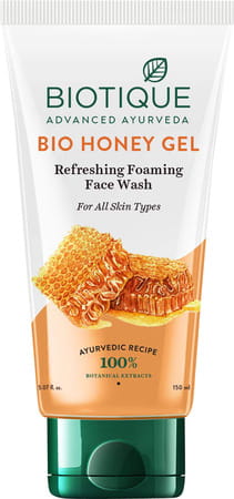 Biotique Honey Gel Refreshing Foaming Face Wash For All Skin Types 150 Ml