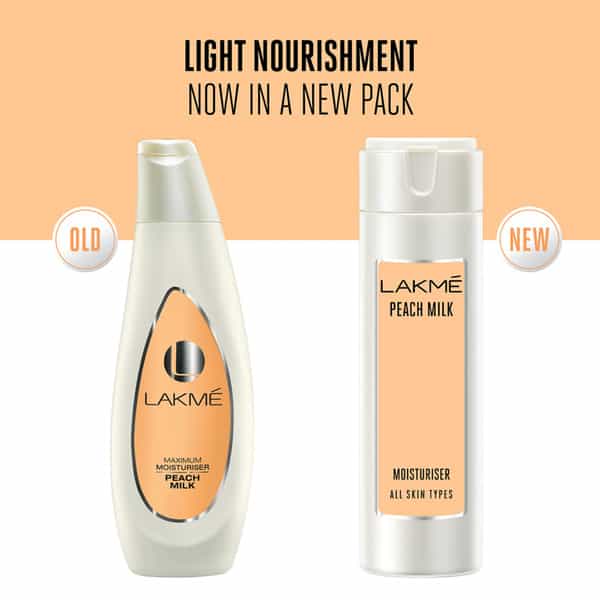 Lakme Peach Milk Moisturizer Body Lotion - 60 Ml