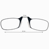 Klar Eye Quik Smartphone Reading Glasses Men And Women Powers +1 To +3+1.75 Power Black