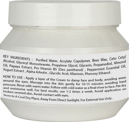 Roots & Stems Elbow & Knee Tan Removal Massage Cream For Brighter Skin & Blackness Removal (500g)