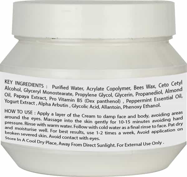 Roots & Stems Elbow & Knee Tan Removal Massage Cream For Brighter Skin & Blackness Removal (500G)