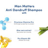Man Matters Anti Dandruff Shampoo 100 Ml + Massager