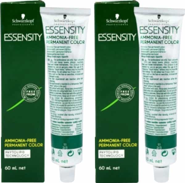 Schwarzkopf Essensity Ammonia Free Permanent Hair Color 3-0 Dark Brown- Pack Of 2