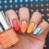 Debelle Gel Nail Lacquer Tangerine Sheen Carrot Orange Nail Polish-8Ml