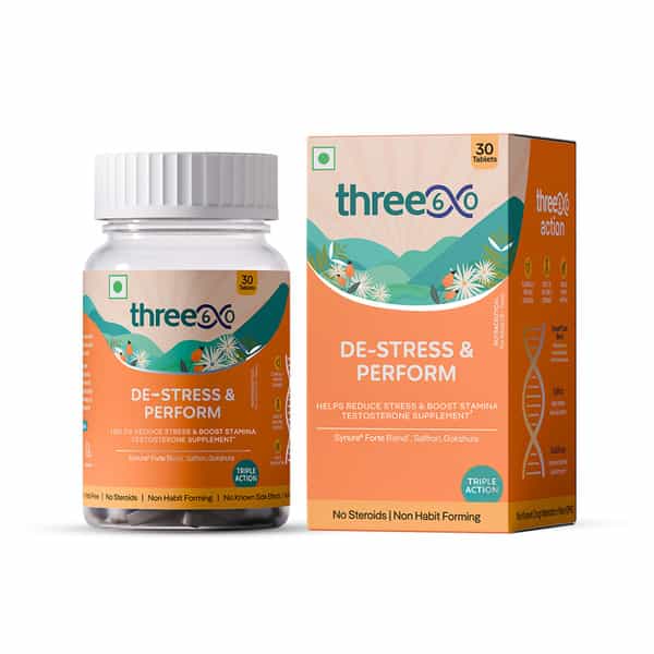 Three60 De-Stress & Perform: Unlock Peak Performance With 5X Stamina