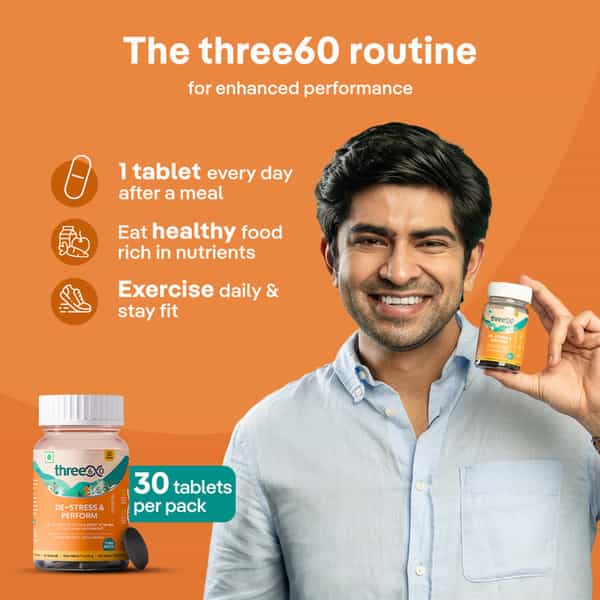 Three60 De-Stress & Perform: Unlock Peak Performance With 5X Stamina
