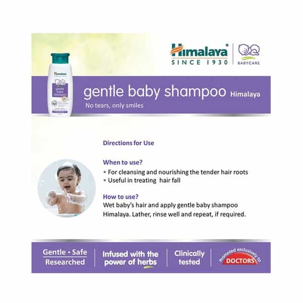Himalaya Gentle Baby Shampoo - 400Ml (Buy 2 Get 1)