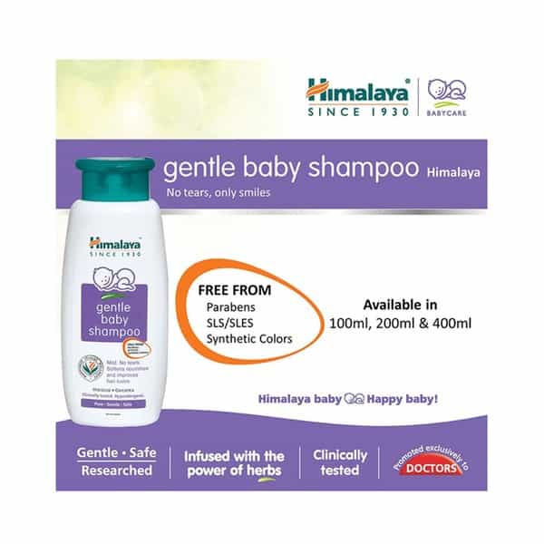 Himalaya Gentle Baby Shampoo - 400Ml (Buy 2 Get 1)