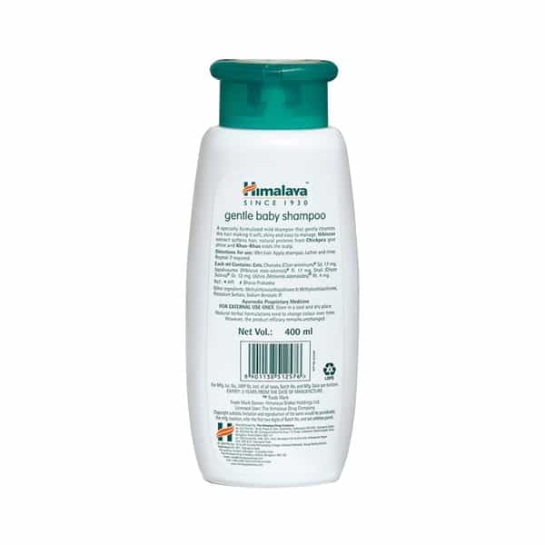 Himalaya Gentle Baby Shampoo - 400Ml (Buy 2 Get 1)