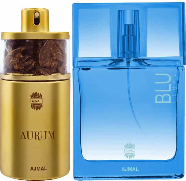 Ajmal Aurum Edp 75Ml Perfume For Women And Blu Femme Edp 50Ml Perfume For Women