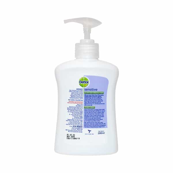 Dettol Handwash Sensitive Liquid 200 Ml