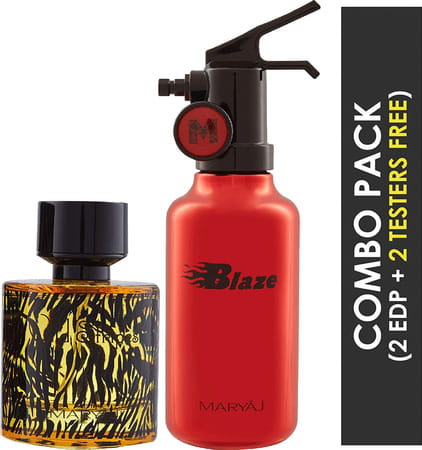 Maryaj Wild Stripes For Him Edp 100Ml & Blaze For Him Edp 100Ml Pack Of 2