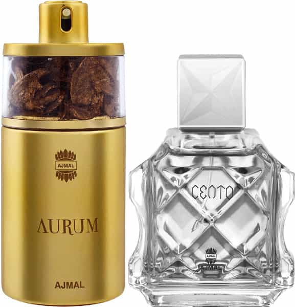 Ajmal Aurum Eau De Parfum 75Ml Perfume For Women And Cento Eau De Parfum 100Ml Perfume For Men