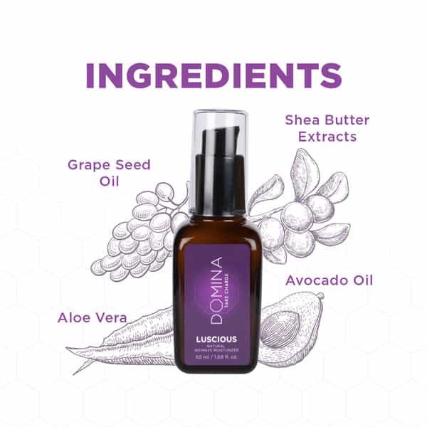 Domina Luscious Natural Intimate Moisturizer For Women - 50 Ml