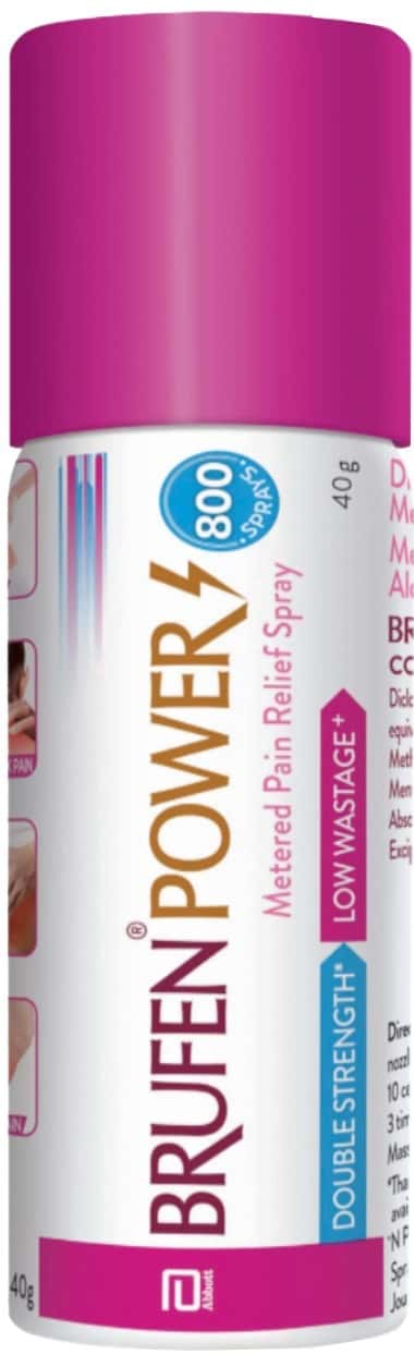 Brufen Power Pain Relief Spray 40g (800 Sprays)