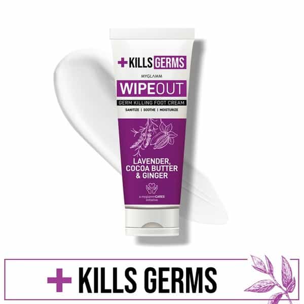 Myglamm Wipeout Germ Killing Foot Cream - 60G