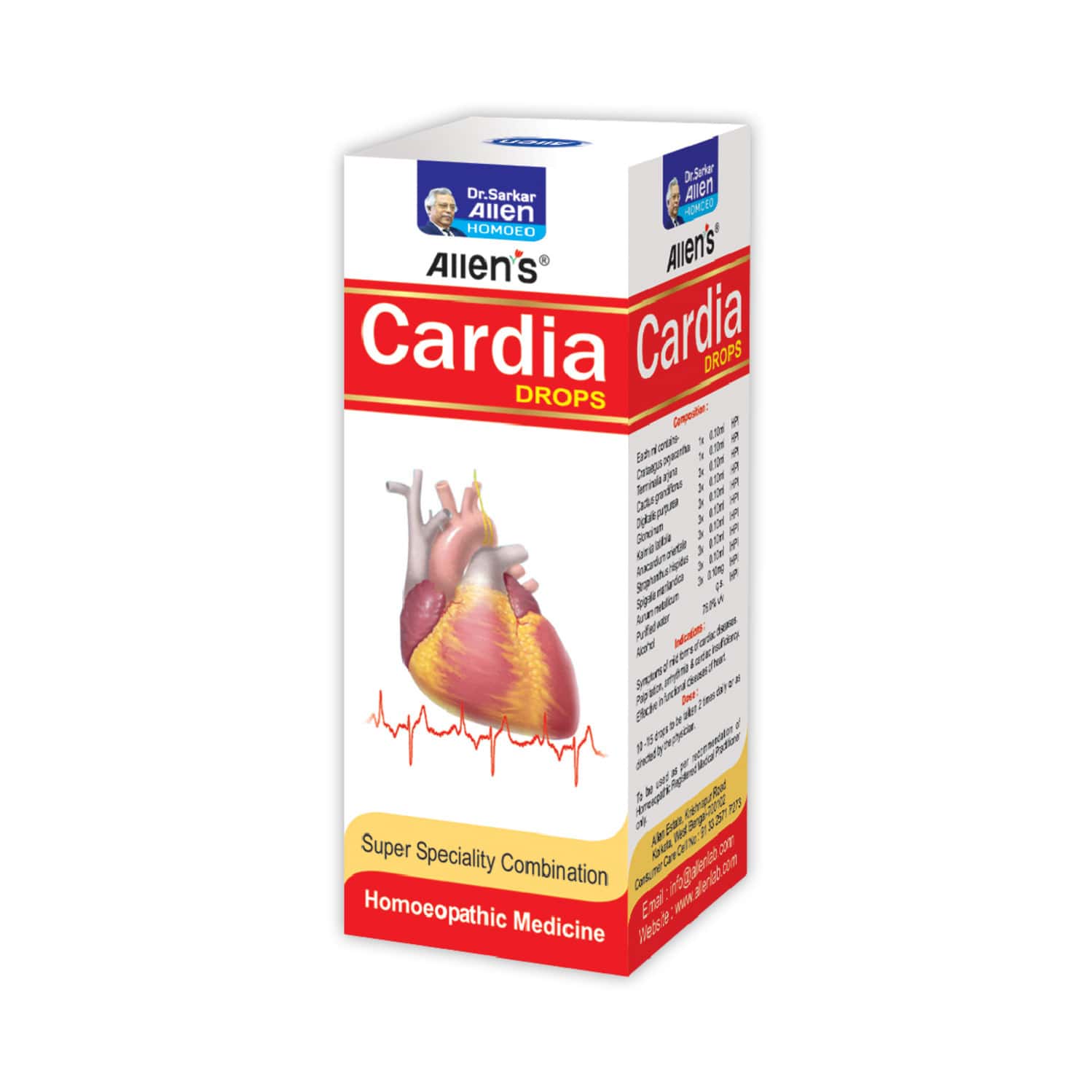 Allen Laboratories Cardia Drop (30 Ml X 2 Packs)
