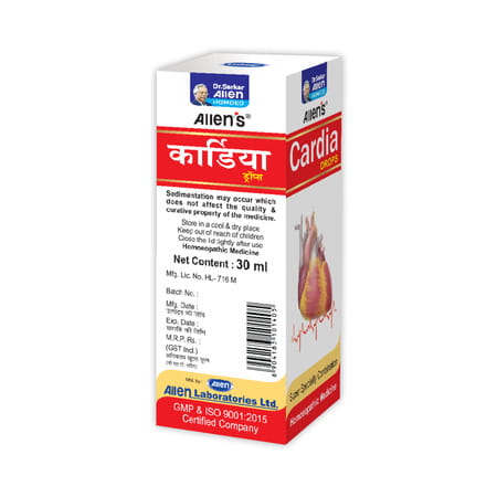 Allen Laboratories Cardia Drop (30 Ml X 2 Packs)