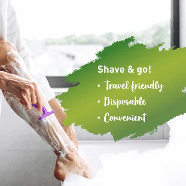 Sirona Disposable Shaving Razor For Women With Aloe Boost - Pack Of 5