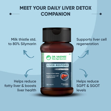 Dr. Vaidya'S Liver Restore Pack Of 2
