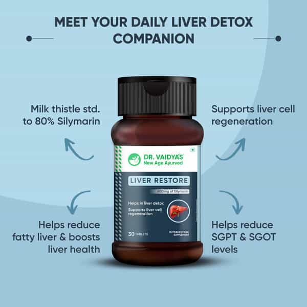 Dr. Vaidya's Liver Restore Pack Of 2