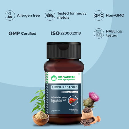 Dr. Vaidya'S Liver Restore Pack Of 2