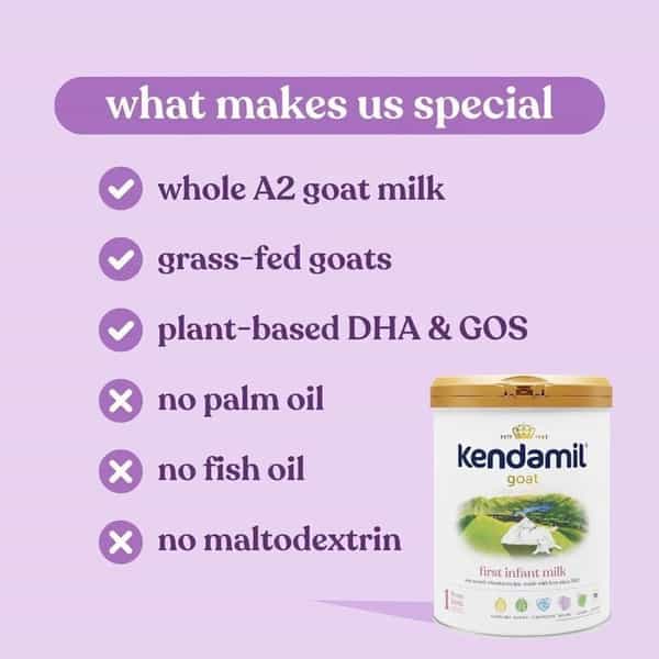 Kendamil Goat Stage 1 | First Infant Milk Powder 800 G