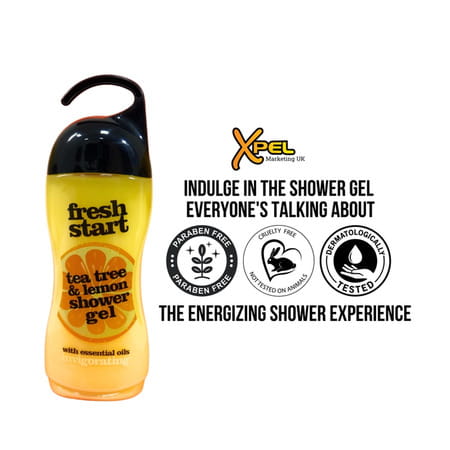 Xpel Marketing Fresh Start Tea Tree & Lemon (Body Wash) 400ml
