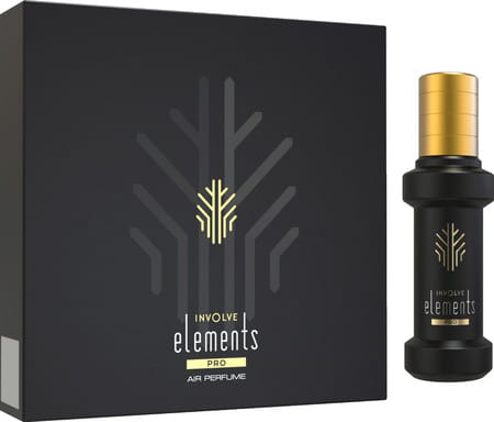 Involve Elements Pro Gold Dust - Luxury Spray Car Air Perfume - Fine Fragrance - Iep01 -