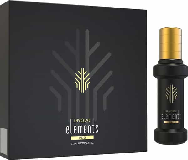 Involve Elements Pro Gold Dust - Luxury Spray Car Air Perfume - Fine Fragrance - Iep01 -