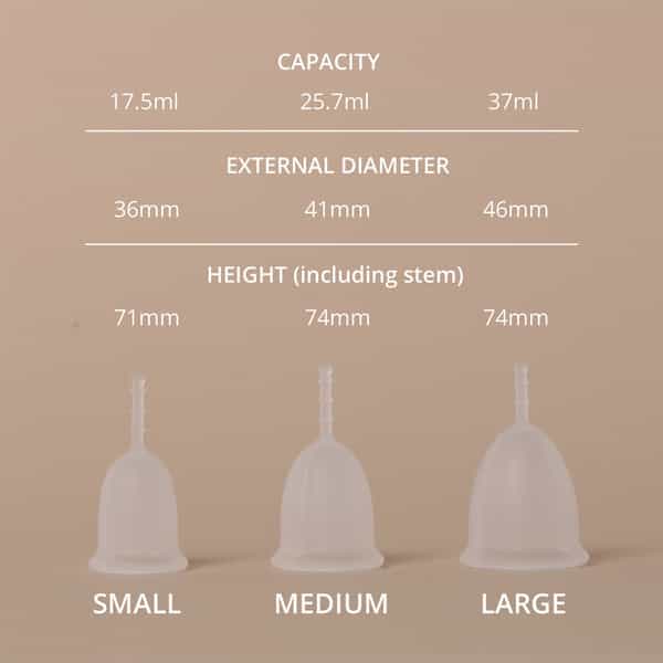 Carmesi Reusable Menstrual Cup - The Softest Cup Everrr(1 Pc Medium)