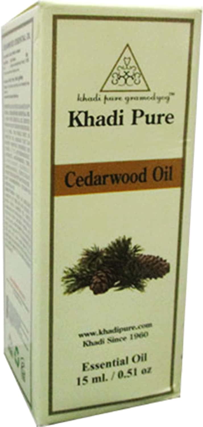 Khadi Pure Herbal Cedarwood Essential Oil - 15ml