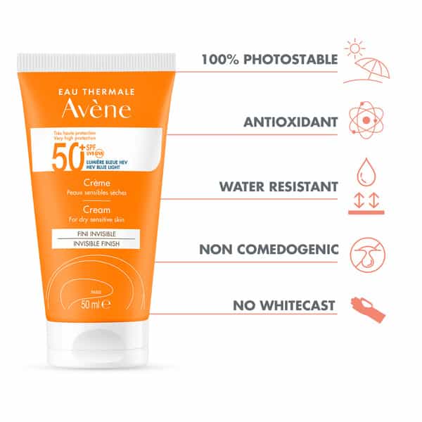 Avene Very High Protection Spf 50 + Cream 50 Ml