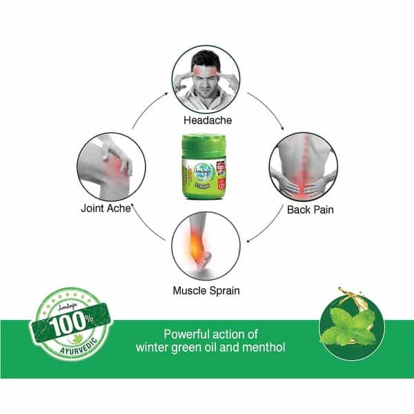 Amrutanjan | Double Power | Strong Pain Relief Balm | Bottle 50 Ml