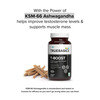 Truebasics T - Boost | Testosterone Supplement For Men (120 Tablets) | With Ksm 66 Ashwagandha