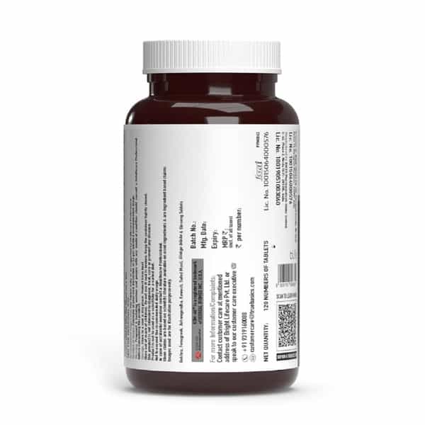 Truebasics T - Boost | Testosterone Supplement For Men (120 Tablets) | With Ksm 66 Ashwagandha