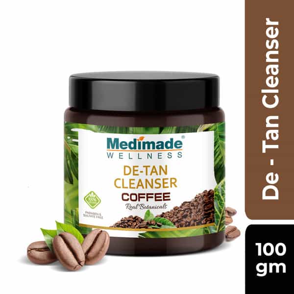 Medimade Coffee De-Tan Cleanser - 100 Gm