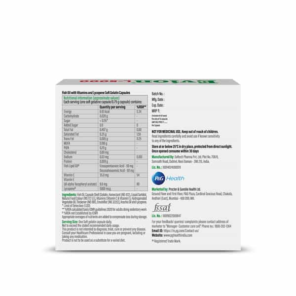 Evion L-5000 | 3-In-1 Formula For Liver Health | 15 Capsules