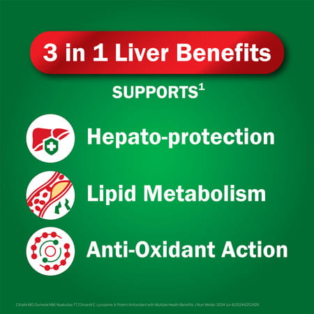 Evion L-5000 | 3-In-1 Formula For Liver Health | 15 Capsules