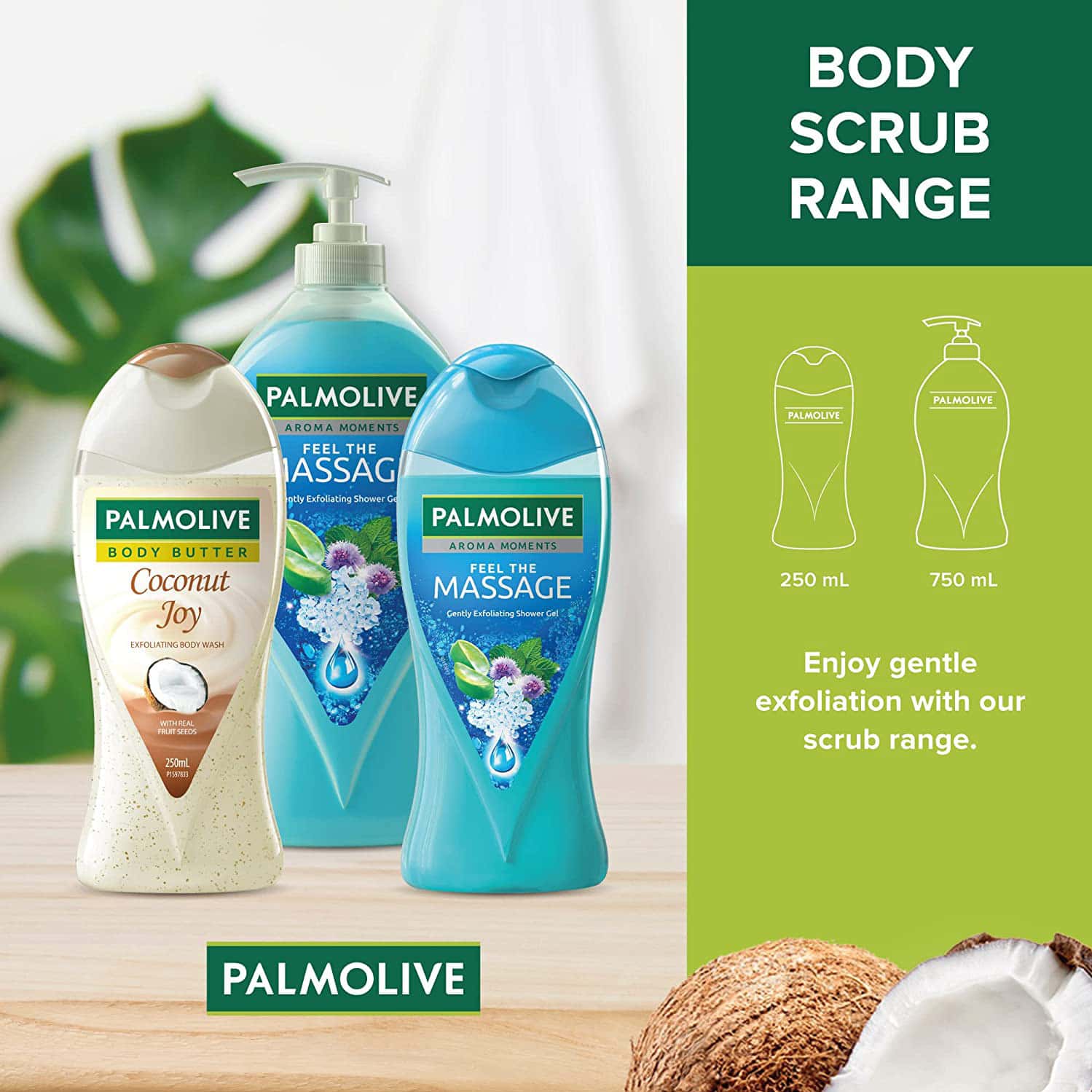 Buy PALMOLIVE COCONUT JOYA BODY WASH, BODYWASH, FREE OF PARABENS AND