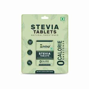 Zindagi Stevia Tablets | Stevia Powder Sugarfree Tablets | Sugar Substitute|100 Tablets| Pack Of 1