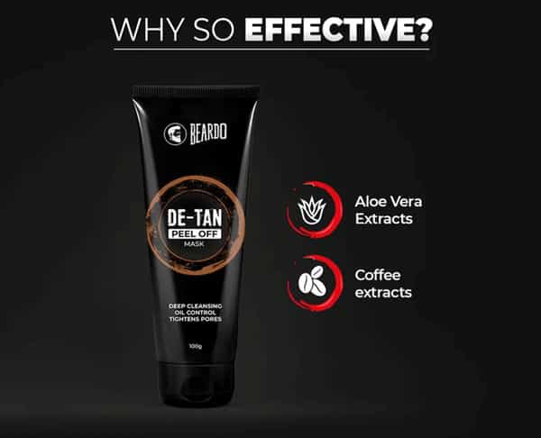 Beardo De-Tan Peel Off Mask - 100 Gm