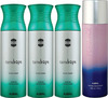 Ajmal 3 Raindrops Femme For Women And 1 Persuade For Unisex Deodorants Each 200Ml Combo Pack Of 4